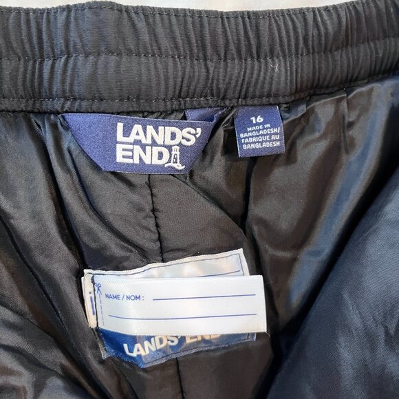 Land's End - Kids Squall Waterproof Insulated Iron Knee Snow Pants - Size 16 - Picture 8 of 8